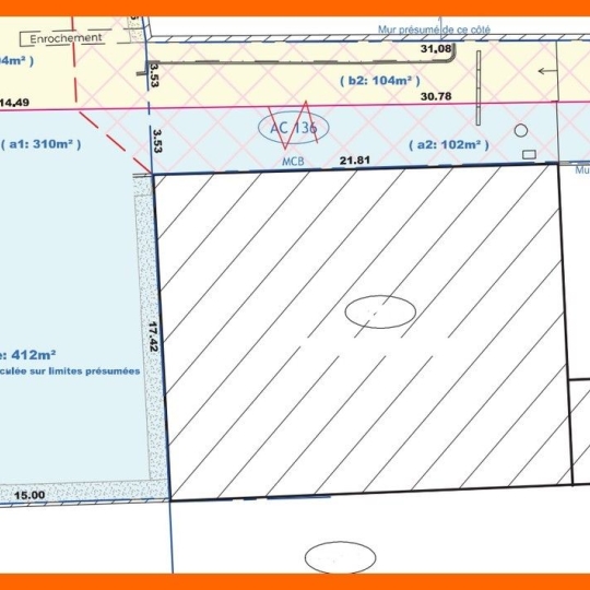 Annonces VAULX EN VELIN : Terrain | DAGNEUX (01120) | m2 | 130 000 € 